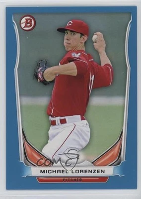 2014 Bowman Draft Top Prospects Blue /399 Michael Lorenzen #TP-58 - Image 1 of 2