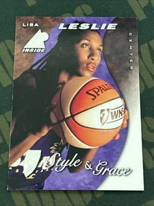 1997 LISA LESLIE Rookie RC Pinnacle #73 Hall of Fame 3-Time MVP 2 Championships - Picture 1 of 2