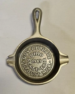 Wagner Ware Aluminum Ashtray Skillet 1985 Ohio State Fair, Made in Sidney, Ohio - Picture 1 of 2