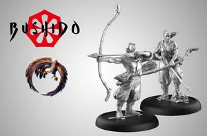 GCT Bushido Loyal Kyudoka Tabletop Miniatur Shiho Clan Risen Sun - Picture 1 of 1