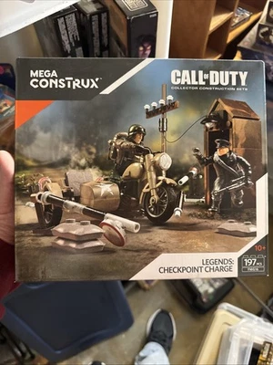 Mega Construx FMG16 CALL of DUTY Legends Checkpoint Charge motocicleta nueva en caja Foto 1 de 2