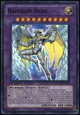 Yu-Gi-Oh! - Rainbow Neos 2011 LCGX-EN074 Super Rare 1st Edition - Image 1 of 2