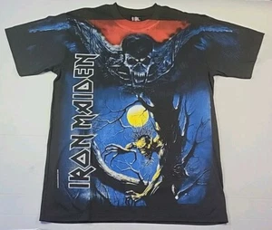 Camiseta Iron Maiden con estampado integral de una sola puntada, XL, 23x32, Giant By Tee Jays - Imagen 1 de 18
