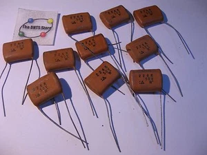 Condensador de película de polietileno revestido de cerámica Matsushita .22uf 10 % 50 V ECQ-M05224KZ - Cantidad 10 - Imagen 1 de 3