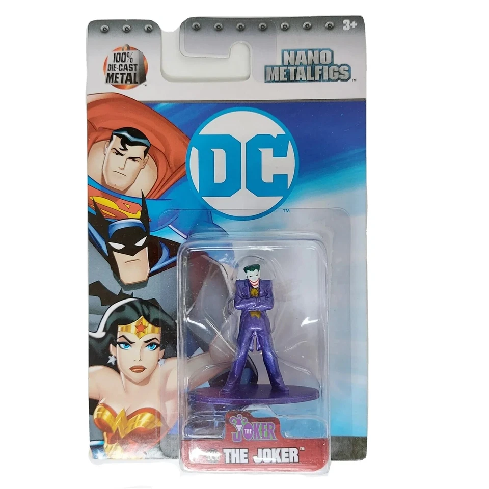 Миниатюрная литая игрушечная фигурка Джокер Nano Metalfigs DC Comics Jada Toys - Изображение 1 из 1