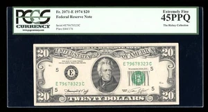 DBR 1974 $20 FRN Richmond Fr. 2071-E PCGS 45 PPQ Serial E79678323C - Picture 1 of 2