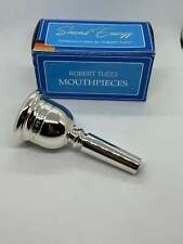 Robert Tucci RT-44 Tuba Mouthpiece Silver Plated 