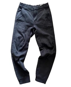Rag & Bone Jogger Denim Jeans Charcoal Black Color XS Authentic Utility NICE - Picture 1 of 13