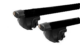 2xBLACK CROSS BAR ROOF RACK For  kia Grand carnival 2007-2014 goes on raise rail - image 1 of 4
