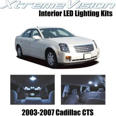 LED interior XtremeVision para Cadillac CTS 2003-2007 (5 piezas) Foto 1 de 2