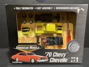 1:64 Ertl American Muscle Model Car Kit Die-Cast 70 Chevy Chevelle New - Picture 1 of 2