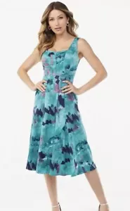 SOFIA VERGARA Womens Midi Dress Size Small Sleeveless New - Picture 1 of 10