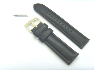 FOSSIL Original Ersatz Lederarmband CH2652 Uhrband watch strap Schwarz 22 mm