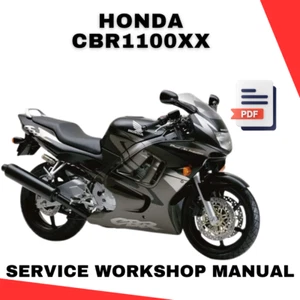 Honda CBR1100XX BLACKBIRD Workshop Service Manual 1999 - 2002 | PDF File - Picture 1 of 13