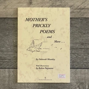 Mothers Prickly Poems and More By Deborah Meanley With Illustrations - Picture 1 of 6