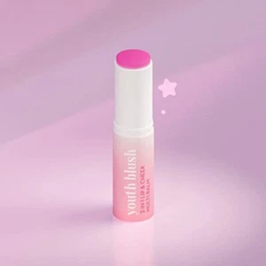 The Crème Shop YOUTH BLUSH 2-In-1 Lip & Cheek Multi-Balm with Face Stick - Picture 1 of 4