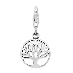 Mini 'Tree of Life' Symbol .925 Silver Pendant or Charm - Picture 1 of 4