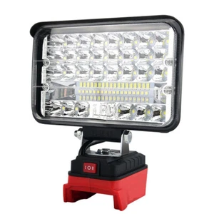 LED Work Light Cordless for Milwaukee m18 18V Battery USB Port Outdoors Lamp US - Picture 1 of 6