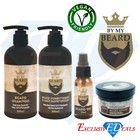 By My Beard Shampoo, Oil, Conditioner & Moisturiser Facial Hair Mens Gift 