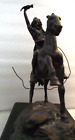 1988 The Franklin Mint  Frederic Remington The Sculp Bronze Horse Statue