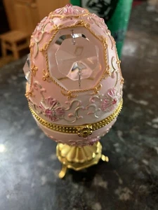 Prinzessin Mini Schmuck Ei mit Kristallen - Bild 1 von 4