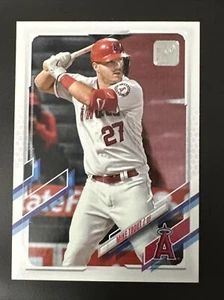 2021 Topps Series 1 Mike Trout 70 Years of Baseball #27 Angels Mint Condition - Bild 1 von 2