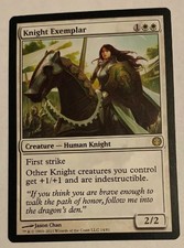 Knight Exemplar Knights vs. Dragons x1 NM/LP EDH Commander Human Knight Tribal