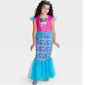 Girls Hyde & Eek MYSTICAL WATERS Mermaid Costume Size 2T/3T 4T/5T M L Dress NWT - Picture 1 of 1