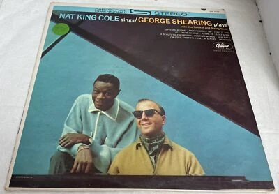 Nat King Cole Sings The George Shearing Quintet Plays Vinyl LP Capitol SW-1675 - Image 1 of 4