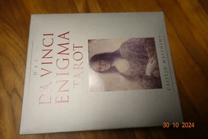 DAS DA VINCI ENIGMA TAROT (CAITLIN MATTHEWS) - 78 KARTEN & HANDBUCH SET Neu - Bild 1 von 4