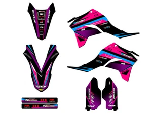 Kit de gráficos KLX 300 R SURGE 2020-2023 Pink Senge compatible con Kawasaki - Imagen 1 de 10