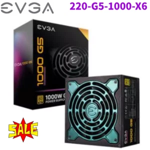 EVGA SuperNOVA 1000 G5 80 Plus Gold 1000W Fully Modular 220-G5-1000-X6 PSU BK - Picture 1 of 6
