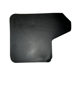 Rally Armor MF12-BAS-BLK Basic Black Mud Flap with Logo NO hardware - Image 1 of 3