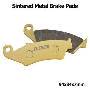 2X Sintered Brake Pads For Suzuki RMX250 RMZ450 RMX450Z DR-Z400SM DR650SE RM250 - Picture 1 of 15