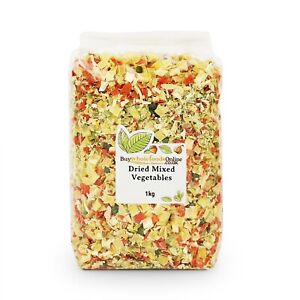Dried Vegetables Mixed 1kg | Buy Whole Foods Online | Free UK Mainland P&P