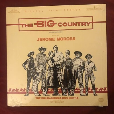 Jerome Moross - THE BIG COUNTRY Film Score LP (1988 DMM) UK Import (Sealed) - Image 1 of 2