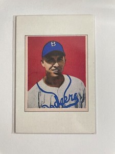 Gil Hodges 1949 Brooklyn Dodgers REPRINT 1989 BOWMAN Sweepstakes Card HOF 