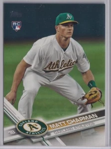 2017 Topps Update #US4 Matt Chapman RC - Picture 1 of 1