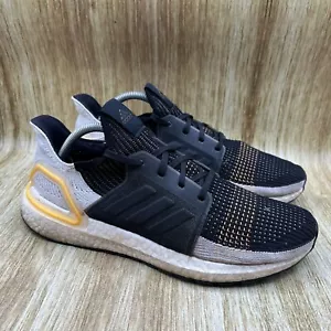 Adidas Ultraboost 19 Men's Size 10 Black Trace Cargo Sneakers Shoes G27514 - Picture 1 of 10