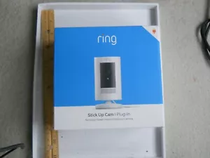 RING New & Sealed: STICK UP CAM Plug-In, Nonstop Indoor/Outdoor Camera 1080p HD - Picture 1 of 1