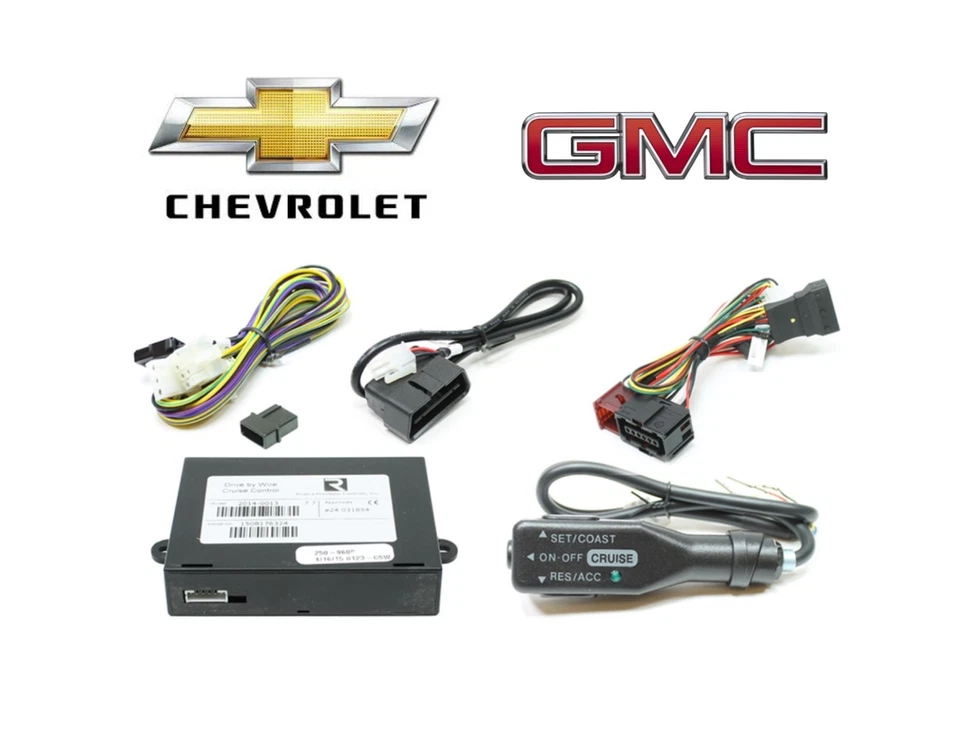 Rostra 250-9608 Cruise Control Kit 2013 14 15 & 2016 Chevy Express & GMC Savana  - Image 1 of 1