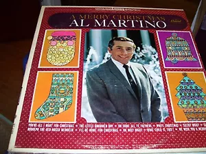 AL MARTINO-A MERRY CHRISTMAS-LP-VG+-CAPITOL BLACK(RAINBOW)-WHITE CHRISTMAS-STERE - Imagen 1 de 2