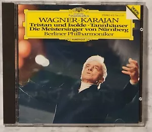 Wagner Tristan und Isolde Tannhauser Die Meistersinger 1984 CD Von Karajan - Imagen 1 de 4