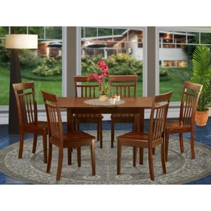 7 Pc Small Kitchen nook Dining set -T able and 6 Chairs for ... - Picture 1 of 4