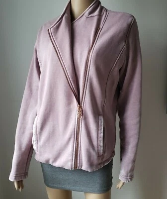 Women's Kings Of Cole Faded-Effect Zip Up Warm Flees Jacket Casual Lined  Size M - Image 1 of 4