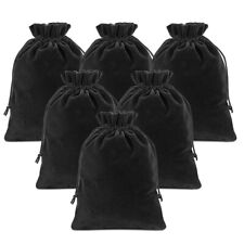 100pcs Velvet Drawstring Bag 7"x9" Jewelry Pouches for Party Wedding Favors Gift