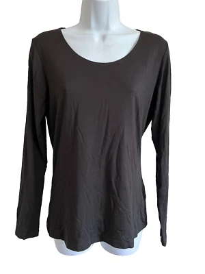 Top de manga larga 32 Degrees Heat talla L negro Foto 1 de 4