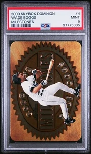 Wade Boggs 2000 Skybox Dominion Milestones PSA 9 - Picture 1 of 4