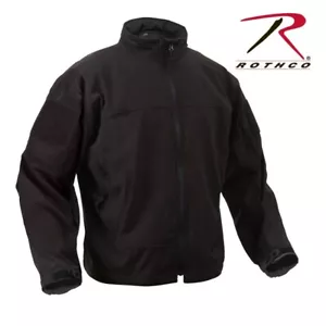 Rothco Covert Ops Light Weight Soft Shell Jacket - Black - Picture 1 of 1