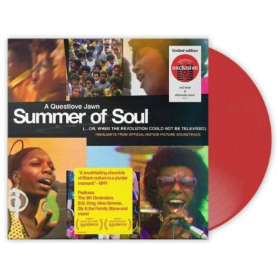 Summer Of Soul - A Questlove Jawn :  Soundtrack (Exclusive Red Vinyl LP) SEALED - Image 1 of 4